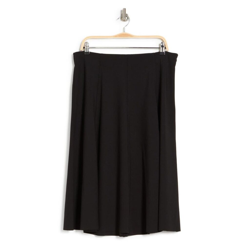 Tahari A-Line Midi Black Skirt Plus Size 3x Perfect for work, date, formal NWT